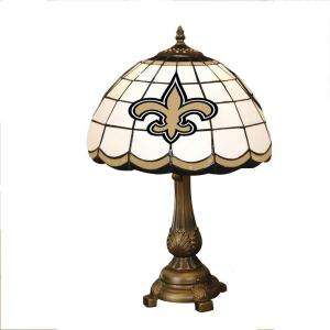   Saints Stained Glass Tiffany Table Lamp NFL NOS 500 