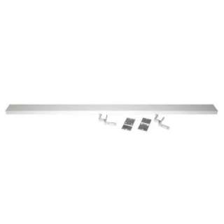 JELD WEN 62 In. X 3 In. Aluminum Window Mull Bar With T Anchor 354007 