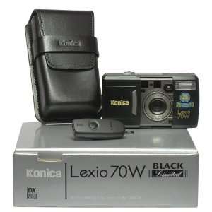 Konica Lexio 70 schwarz Geschenkpack (inkl. Ledertasche und 