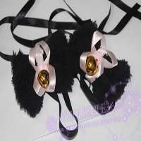 Cat Ear Hair Clip band NEW Lolita Gothic Fancy Cosplay  