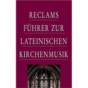   zur lateinischen Kirchenmusik: .de: Michael Wersin: Bücher