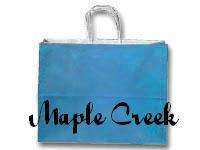 Large LAGOON BLUE Paper Gift Bags WHOLESALE! Set of 10  
