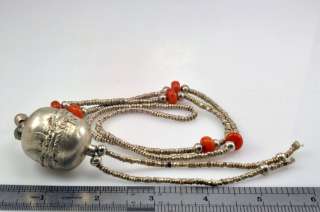 Huge LONG Ethiopian ethiopia metal Pedant bead Necklaces african trade 