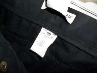 DOLCE & GABBANA Italy Black Cotton/Rayon/Spandex Pants / Jeans 50 (34 