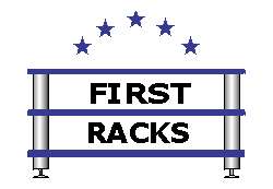 High End Rack von Firstracks mit Black Pearl Marmor  
