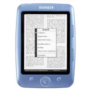 BOOKEEN E Book Reader Cybook Opus   blau + 120 E Books geschenkt 