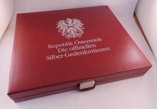   Silber Gedenkmünzen der Republik Österreich   1200 Gramm!  