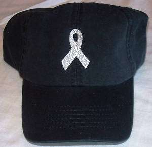 Lung Cancer Awareness Hat  