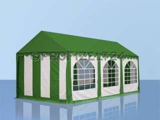 Partyzelt, Festzelt, Zelt, Pavillon 3 x 6 grün weiß  