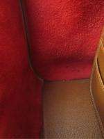 Dooney & Bourke AWL Red Pebble Leather Satchel Handbag Purse  