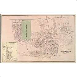 1873 Atlas & Plat of Long Island, New York ~ NY History Genealogy Map 
