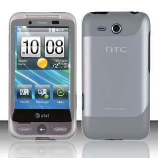 CLEAR SEE THRU HTC FREESTYLE F5151 HARD CASE COVER AT&T  