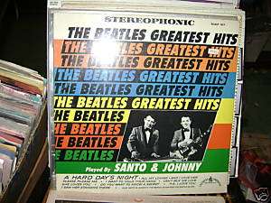 Beatles) Santo & Johnny SCALP 1017 Greatest Hits SS  