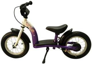 bike*star 30.5cm (12 Zoll) Kinder Laufrad   Lila & Weiß  