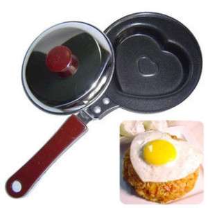 Mini Heart Shape Egg Fry Frying Pan Non Stick Pot New  
