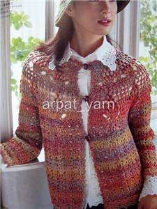09New Trendy Lady crochet motif sweater vest Pattern Bk  