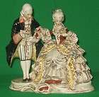 Vintage Porcelain Marked Germany Colonial Couple MINT!!