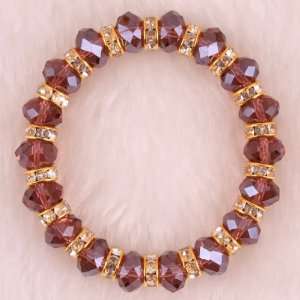  Crystal Abacus faceted Loose beads 7 GIFT BRACELET BANGLE 
