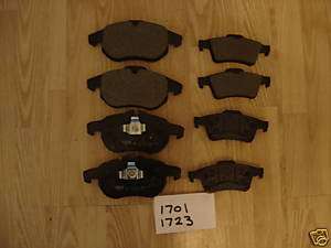 VAUXHALL VECTRA C FRONT & REAR BRAKE PADS 02 08 NEW  