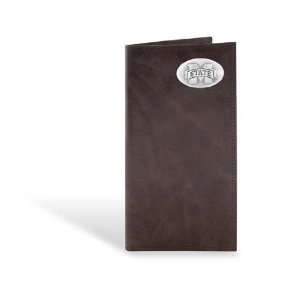  Mississippi State Leather Wrinkle Brown Long Roper Wallet 