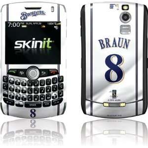  Milwaukee Brewers   Ryan Braun #8 skin for BlackBerry 