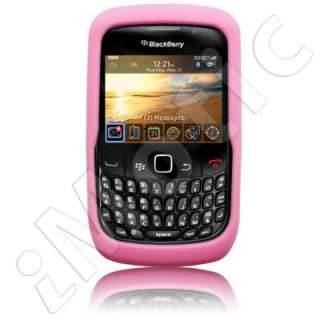   Funda silicona Blackberry Curve 8520 y 9300 color ROSA