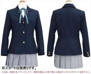 on Hirasawa Yui Uniform Cosplay Costume  