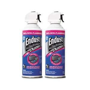  New Endust 248050   Compressed Gas Duster, 2 10oz Cans 