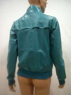   GIUBBOTTO/JACKET IN PELLE CARNABY LEATHER SMERALDO/EMERALD TG.8 DONNA