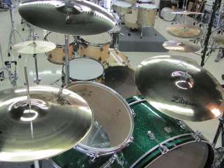 Ludwig Keystone Series Drum Set Green Sparkle 24 Bass 4 Piece Shell 
