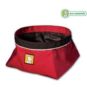  RUFF WEAR Quencher Dog Bowl Red: Kitchen & Dining