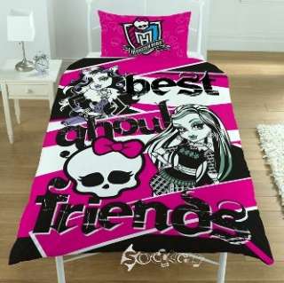 Monster High Best Ghoul Friends Frankie Stein Single Duvet Bed Set 