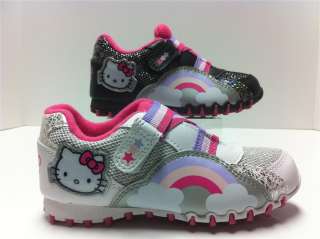 Little Girls Hello Kitty Trainers shoes size uk 6 to 12  