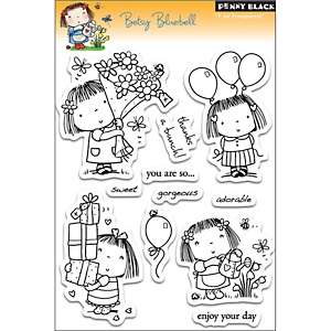 Penny Black Clear Stamps Sheet   Betsy Bluebell 