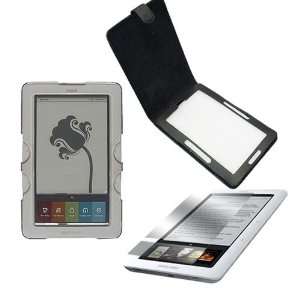   Leather Case/ Clear Screen Protector/Clear Crystal Case Electronics
