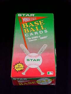 1989 STAR MINOR LEAGUE SERIES 2 BASEBALL BOX  
