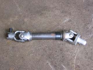 This is an intermediate steering shaft removed from a 2002 Pontiac 