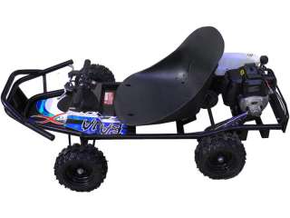 ScooterX Baja Powerkart 49cc Black/Blue kids go cart  