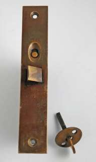   EARLY PLAIN FACE MORTISE DOOR LOCK WITH SAFETY KEY INCLUDED