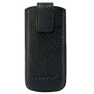  Original Blumax ® Black Leather Case for Nokia 6303 with 