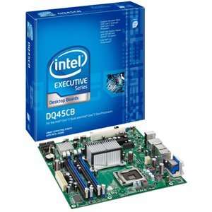 INTEL, Intel DQ45CB Desktop Motherboard   Intel   Socket T LGA 775   x 
