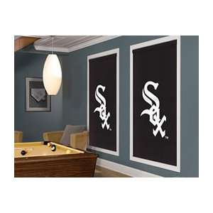   White Sox MLB Roller Window Shades up to 30 x 78 Home & Kitchen