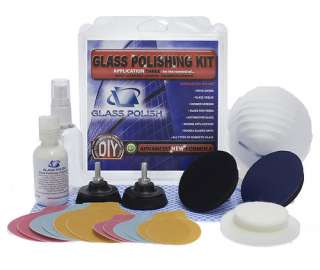 Glass Scratch Removal Kit   2 50mm, 3 75mm Deep scratches 