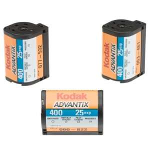  Kodak Advantix 400   3 Pack Film