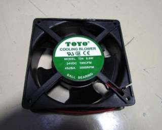 TOYO EZ AIR Cooling Blower Fan Model T24 24VDC 8.6W  