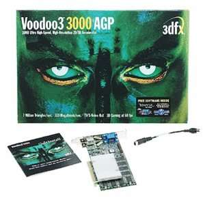  3dfx Voodoo3 3000 AGP Graphics Accelerator Electronics