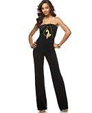    Baby Phat Plus Size Terry Cloth Strapless Jumpsuit customer 