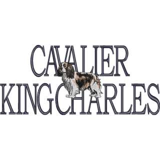 Cavalier King Charles Toy Dog Embroidered Sweatshirt Sm Med L XL 2XL 
