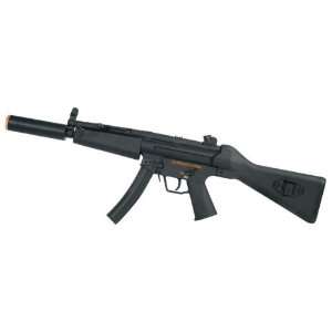  M5A4SD Style AEG Airsoft Submachine Gun, Black Sports 