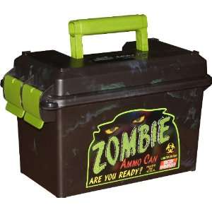 MTM Limited Edition Zombie Ammo Can (Black and Green)  